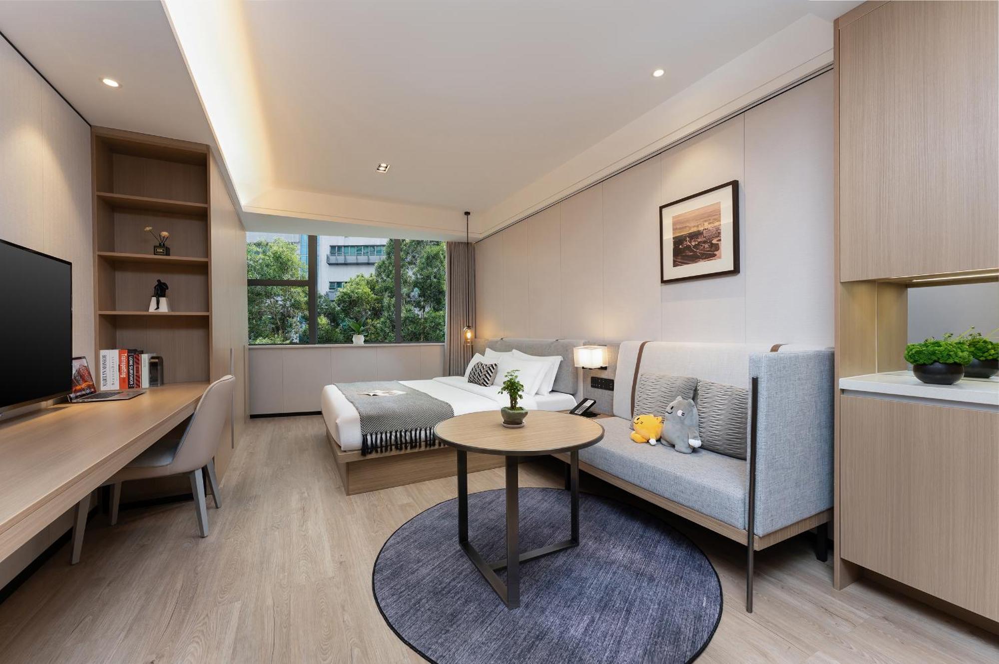 Cm Serviced Apartment Shenzhen Dongmen Bagian luar foto