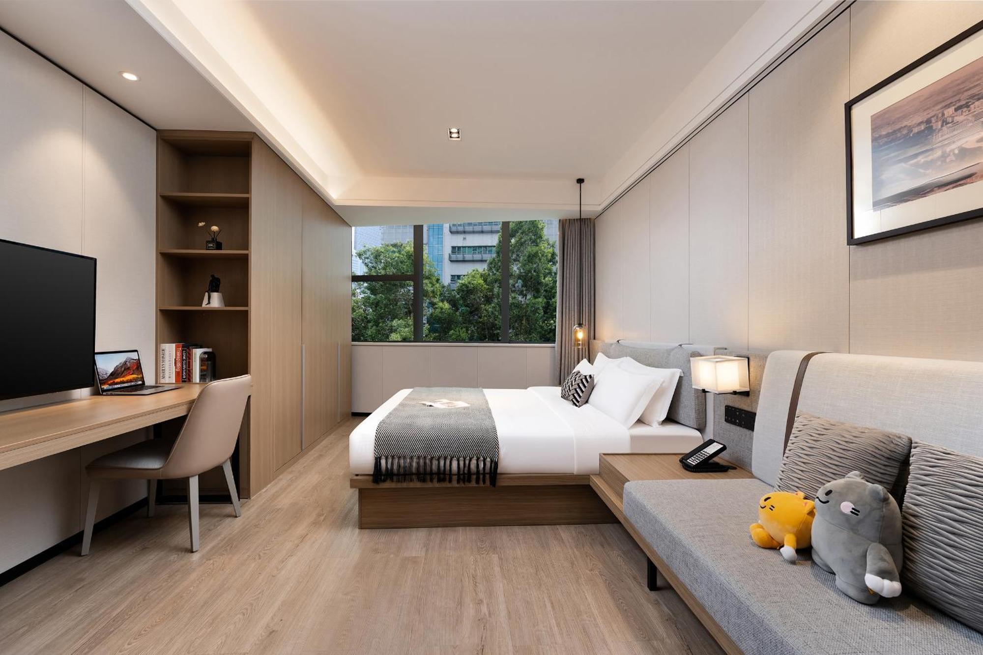 Cm Serviced Apartment Shenzhen Dongmen Bagian luar foto