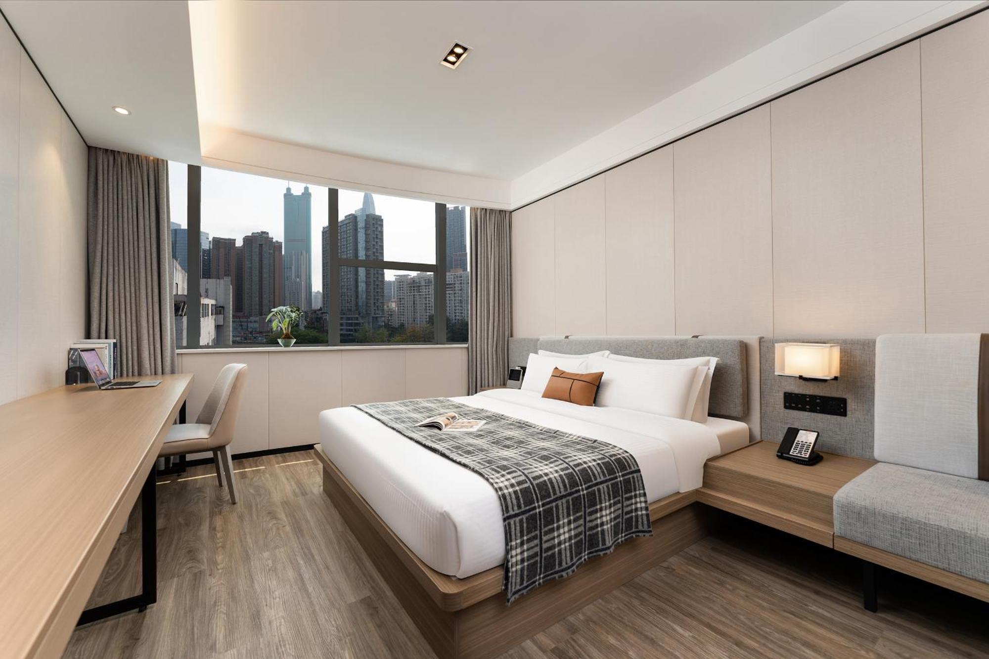 Cm Serviced Apartment Shenzhen Dongmen Bagian luar foto