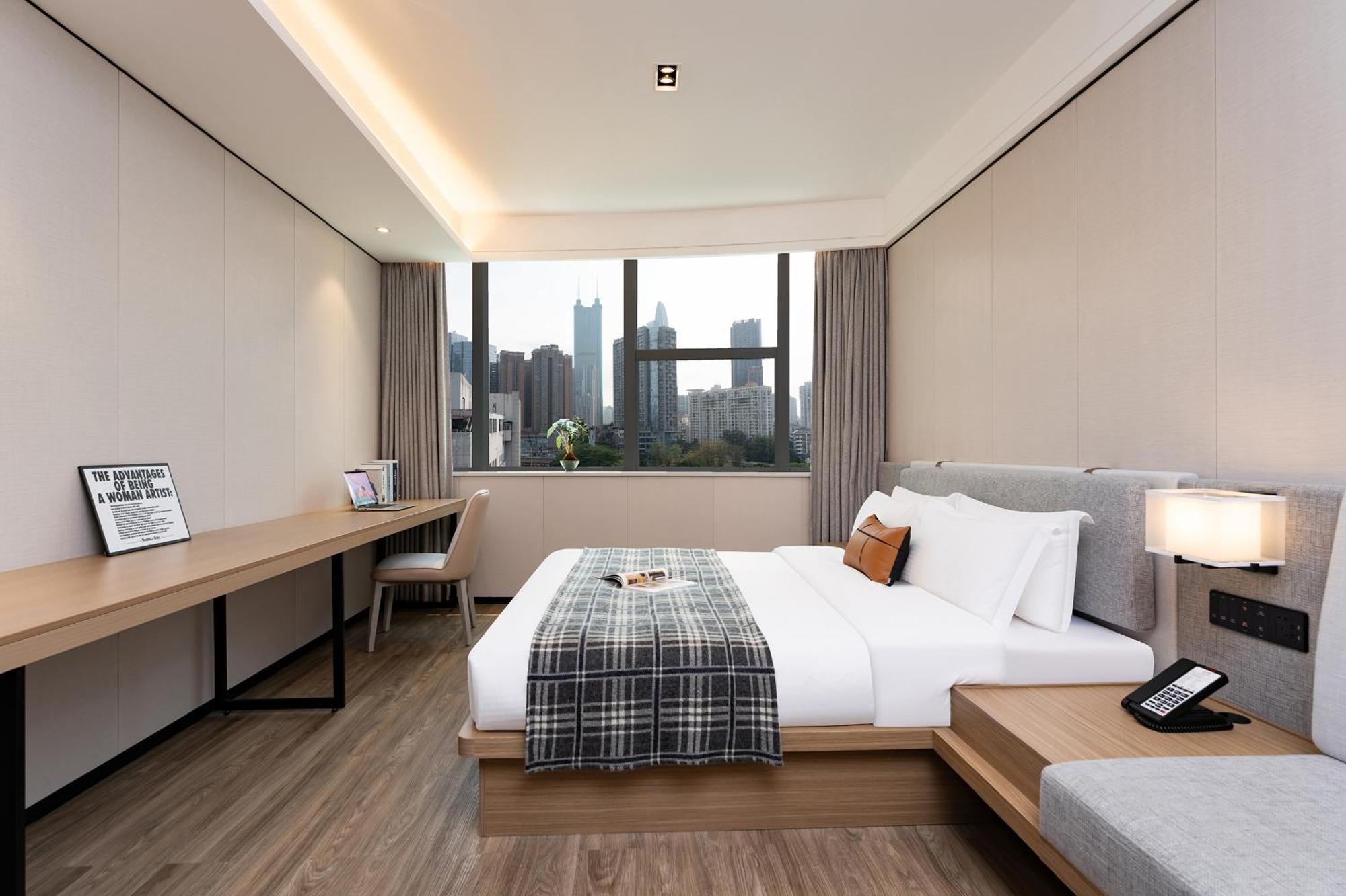 Cm Serviced Apartment Shenzhen Dongmen Bagian luar foto