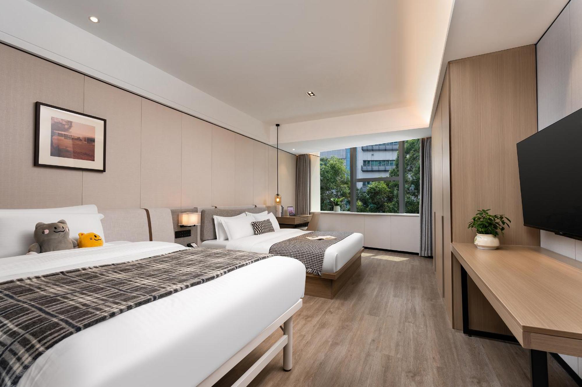 Cm Serviced Apartment Shenzhen Dongmen Bagian luar foto
